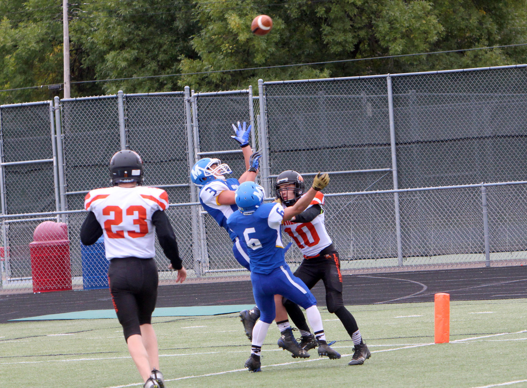 Phillips at McDonell football 9-29-18